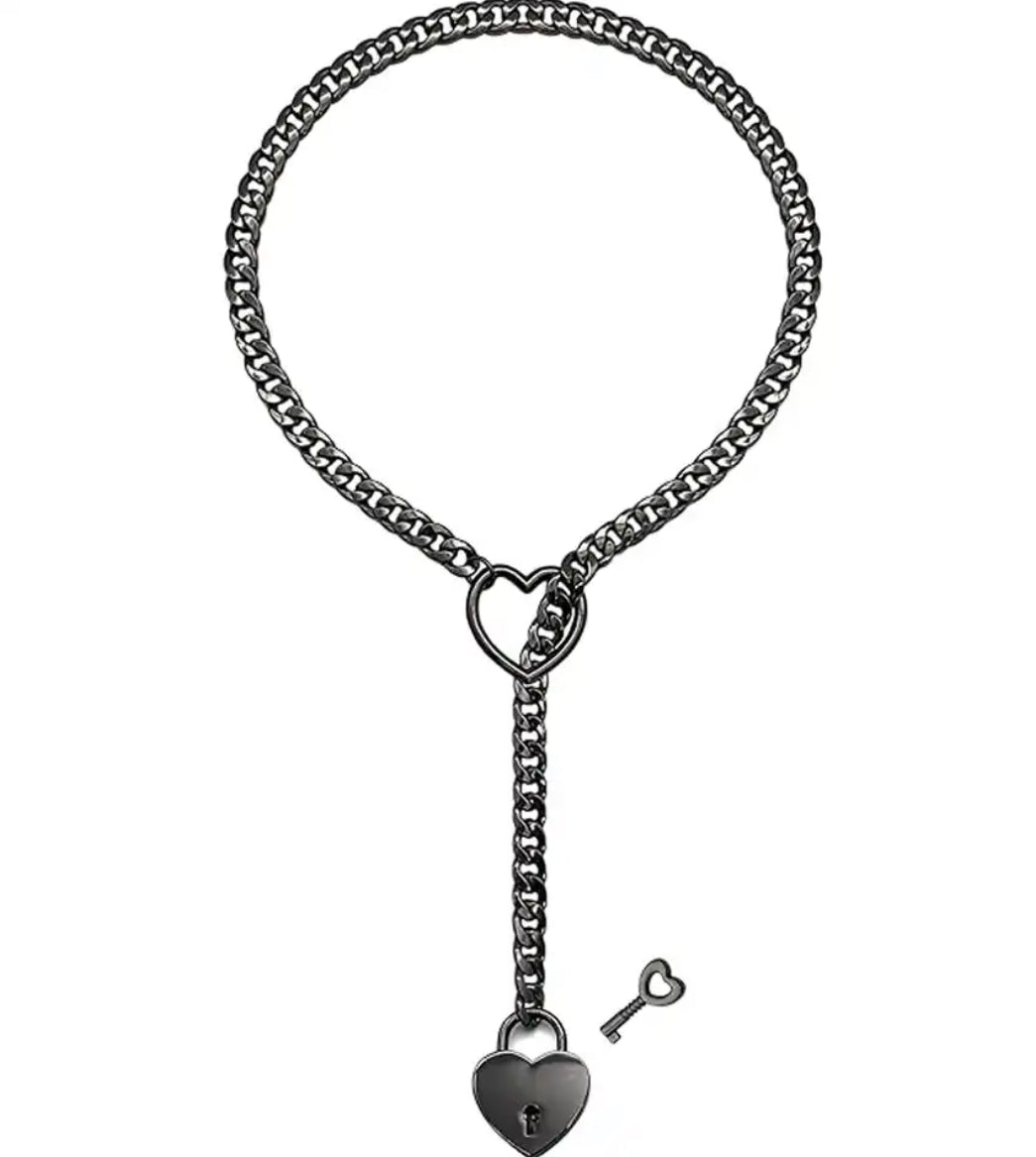 DesireLocks™ - Lock & Key Slip Chain