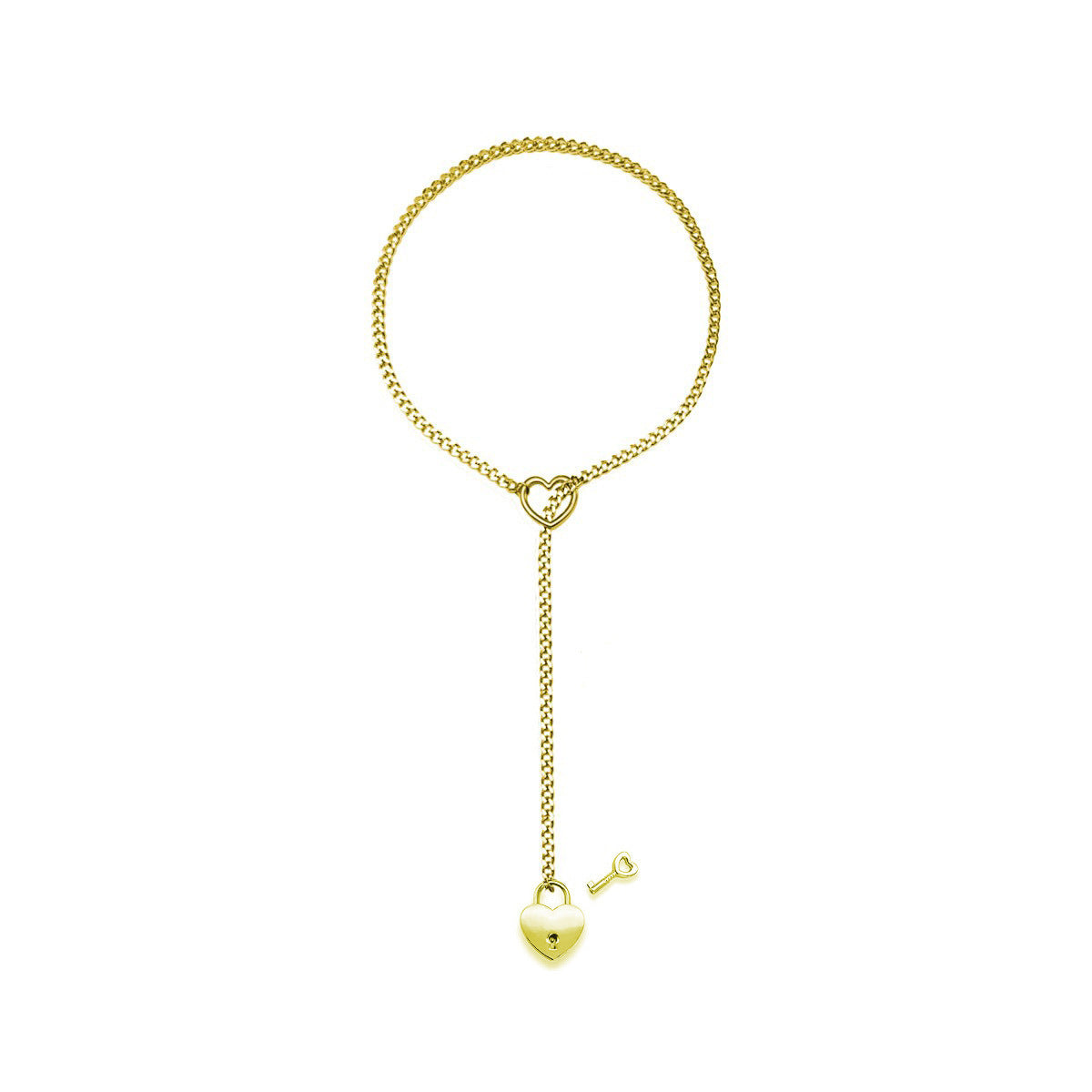 DesireLocks™ - Lock & Key Slip Chain